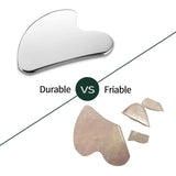 Gua Sha Visage Métal