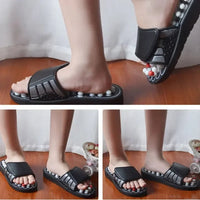 Pied qui porte Claquette de Massage