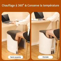 Mode utilisation Chauffeuse Pieds