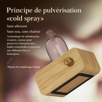 Diffuseur Huile Essentielle Style Retro Rechargeable