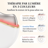 Masseur Electrique Visage EMS et LED