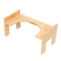 Marche Pied Toilette Bois