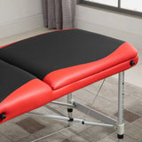 Table de Massage Pliante Aluminium 215x60x61-84 cm