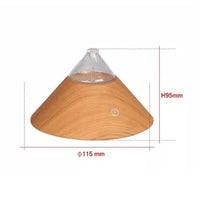 Diffuseur Huile Essentielle Pyramide Bois