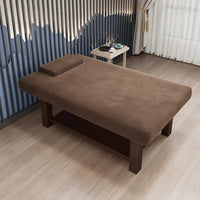 Table de Massage Fixe en Velours