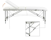 Table de Massage Pliante Blanche
